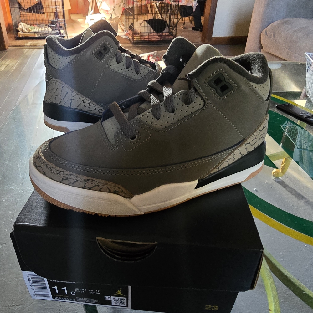 Jordan 3- Family Affair-- 11c
